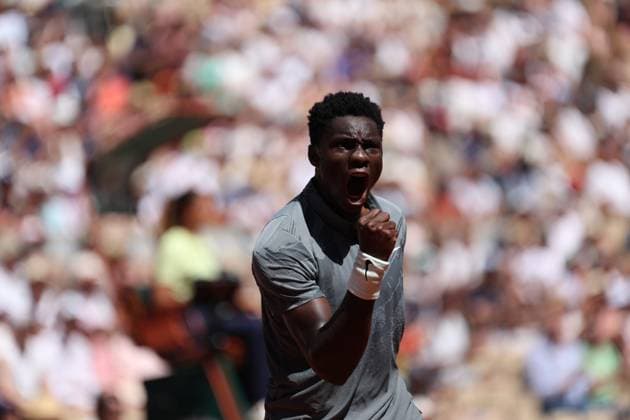 ROLAND GARROS PHOTOPQR LE PARISIEN LP Arnaud Journois (Staff) ; PARIS ; 28 05 2026 ; le 28 mai 2026 - Paris - Stade Roland Garros - Tennis - Internationaux de France - Simple Messieurs Court Suzanne Lenglen - 2ème tour - Moise Kouame vs Adolfo Daniel Vallejo. Ici Moise Kouame. Photo Le Parisien Arnaud Journois Roland Garros French Open tennis tournament, in Paris, France, on 28 May 2026 PARIS France  Copyright: xPHOTOPQR LExPARISIEN MAXPPPxLPx xArnaudxJournoisx(Staff)x 20260528LPA6719 20260528LPA6719