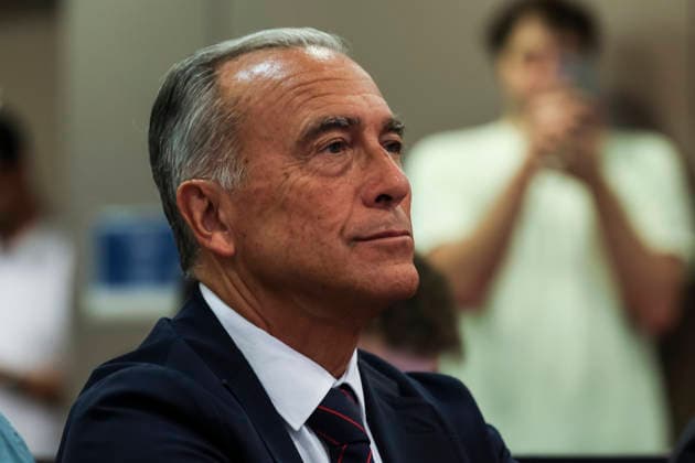 May 28, 2026, Barcelona, Barcelona, SPAIN: Rafa Yuste, President of FC Barcelona, Barca during Xavi Pascual departure as coach at the Palau Blaugrana on May 28, 2026, in Barcelona, Spain. Barcelona SPAIN - ZUMAa181 20260528_zaa_a181_003 Copyright: xJavierxBorregox
