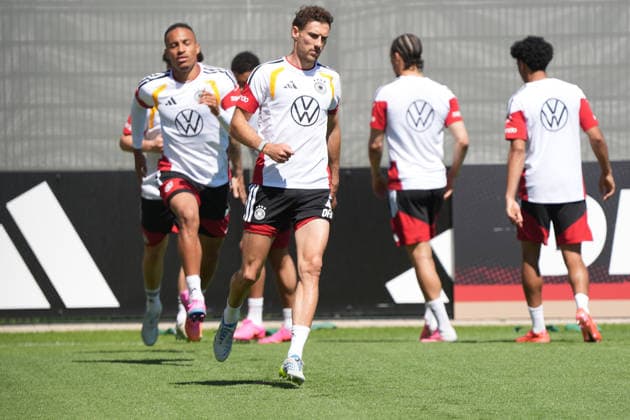 Leon Goretzka Germany Germany Herzo Base 28 05 2026 German national team, training camp for World Cup preparation, Home Ground, HerzoBase, World of Adidas, Herzogenaurach