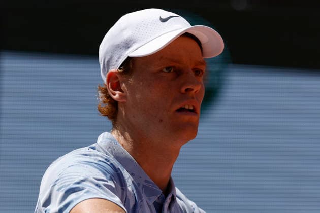 May 28, 2026, Paris, Paris, France: Jannik SINNER (ITA) in action during the tennis Grand Slam of Roland Garros 2026, at Roland Garros Stadium - on May 28 2026 .Paris - France Paris France - ZUMAb253 20260528_zsp_b253_019 Copyright: xLoicxBaratouxx