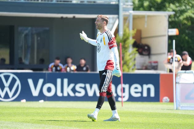 Goalkeeper Goalie Oliver Baumann Germany, Germany Herzo Base 28 05 2026 German national team, training camp for World Cup preparation, Home Ground, HerzoBase, World of Adidas, Herzogenaurach