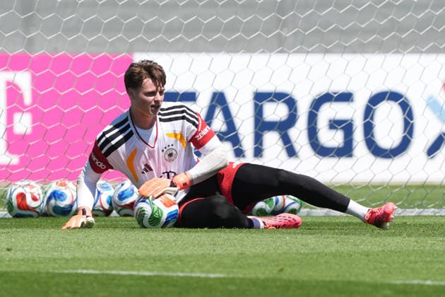 Training Goalkeeper Goalie Jonas Urbig Germany Germany Herzo Base 28 05 2026 German national team, training camp for World Cup preparation, Home Ground, HerzoBase, World of Adidas, Herzogenaurach