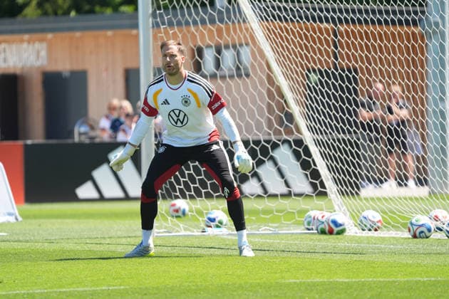 Goalkeeper Goalie Oliver Baumann Germany, Germany Herzo Base 28 05 2026 German national team, training camp for World Cup preparation, Home Ground, HerzoBase, World of Adidas, Herzogenaurach