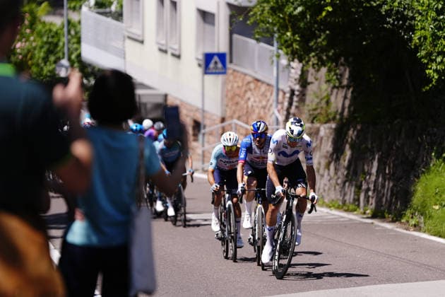 Germany™s Nico Denz of Red Bull - Bora - Hansgrohe during Stage 18 of the Giro d™Italia, from Fai della Paganella to Pieve di Soligo, Italy - Thursday May 28, 2026.  Copyright: xFabioxFerrarix xLaPressex