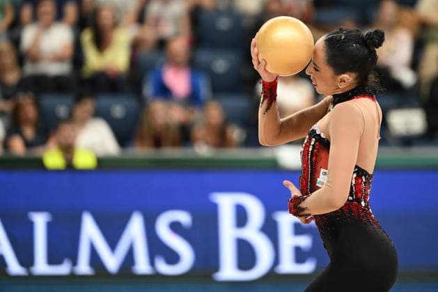 IPA85134105 - BAUTISTA Alba (ESP) during European Championships in Rhythmic gymnastics, Rhythmische Sportgymnastik, RSG Gymnastics in Varna, Bulgaria, May 28 2026  Copyright: xFilippoxTomasi IPAxSportx xx 85134105