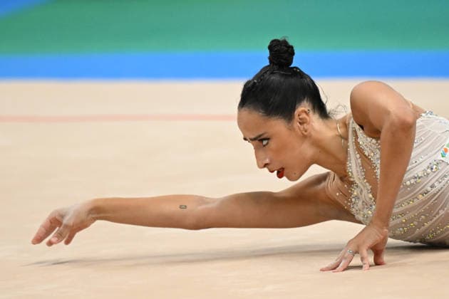 IPA85134103 - BAUTISTA Alba (ESP) during European Championships in Rhythmic gymnastics, Rhythmische Sportgymnastik, RSG Gymnastics in Varna, Bulgaria, May 28 2026  Copyright: xFilippoxTomasi IPAxSportx xx 85134103