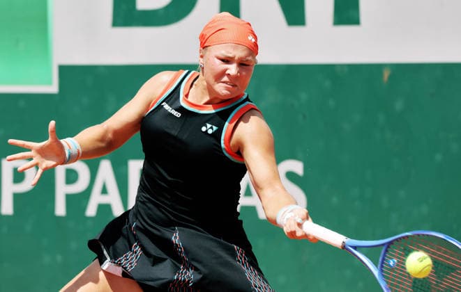 TENNIS - French Open 2026 PARIS,FRANCE,28.MAY.26 - TENNIS - WTA, Tennis Damen Tour, French Open, Roland Garros, Grand Slam. Image shows Diana Shnaider (RUS).  GEPAxpictures xMatthiasxHauer