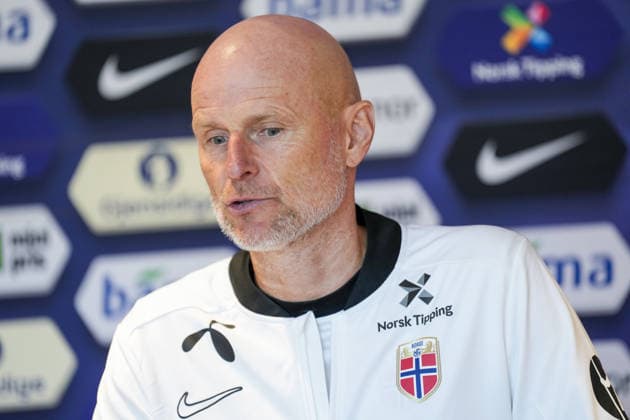 Training with the Norwegian men s national football team Oslo 20260528 National team manager Stale Solbakken before a press conference with the Norwegian men s national football team at Ullevaal Stadium Photo Fredrik Varfjell NTB Oslo Norway EDITORIAL USE ONLY RESTRICTED USE FOR BETTING COMPANIES  Copyright: xFredrikxVarfjellx xNTBx