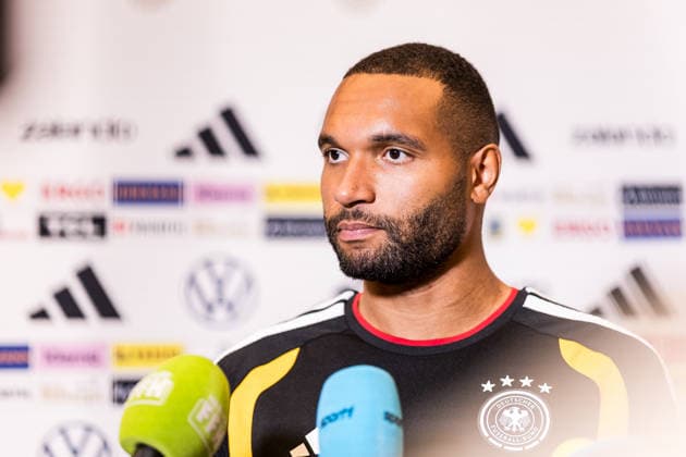 HERZOGENAURACH, GERMANY - MAY 28: Jonathan Tah (Germany, 4) during a media session during the training camp of Germany to prepare for the FIFA World Cup, WM, Weltmeisterschaft, Fussball 2026 on May 28, 2026 in Herzogenaurach, Germany. Bavaria Germany Copyright: xSteffiexWunderlx