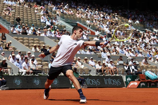 TENNIS : Roland Garros 2026 - 28 05 2026 Jannik Sinner (ITA) Vs Juan Manuel Cerundolo (ARG) ParisFrance  Copyright: xMichaelxBaucherx