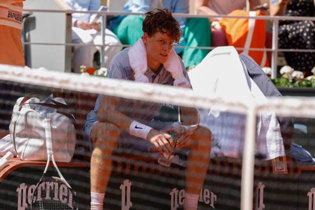 May 28, 2026, Paris, Paris, France: Jannik SINNER (ITA) during the tennis Grand Slam of Roland Garros 2026, at Roland Garros Stadium - on May 28 2026 .Paris - France Tennis Grand Slam Of Roland Garros 2026  - ZUMAb253 20260528_zsp_b253_118 Copyright: xLoicxBaratouxx