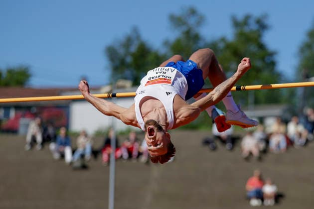 Trond Mohn Games 2026 Bergen 20260528. Erlend Bolstad Raa during the Trond Mohn Games athletics event at Fana Stadium in Bergen. Photo: Paul S. Amundsen NTB Bergen Norway EDITORIAL USE ONLY. RESTRICTED USE FOR BETTING COMPANIES Ref:_SPOCpv5zFP0kjw.jpg *** Trond Mohn Games 2026 Bergen 20260528 Erlend Bolstad Raa during the Trond Mohn Games athletics event at Fana Stadium in Bergen Photo Paul S Amundsen NTB Bergen Norway EDITORIAL USE ONLY RESTRICTED USE FOR BETTING COMPANIES  Copyright: xPaulxS.xAmundsenx xNTBx
