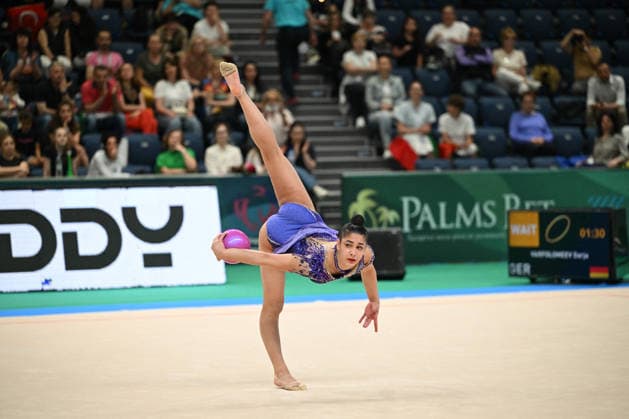 OTHER - Gymnastics - European Championships in Rhythmic gymnastics, Rhythmische Sportgymnastik, RSG Photo by IPA ABACAPRESS.COM85138707 - RAFFAELI Sofia (ITA) during European Championships in Rhythmic Gymnastics, Gymnastics in Varna, Bulgaria, May 28 2026 Varna Bulgaria  Copyright: xIPAxSport ABACAx