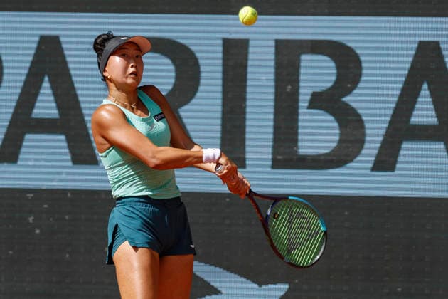 May 28, 2026, Paris, Paris, France: Ann LI (USA) in action during the tennis Grand Slam of Roland Garros 2026, at Roland Garros Stadium - on May 28 2026 .Paris - France Tennis Grand Slam Of Roland Garros 2026  - ZUMAb253 20260528_zsp_b253_133 Copyright: xLoicxBaratouxx