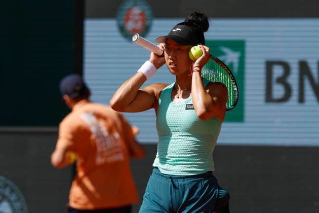 May 28, 2026, Paris, Paris, France: Ann LI (USA) in action during the tennis Grand Slam of Roland Garros 2026, at Roland Garros Stadium - on May 28 2026 .Paris - France Paris France - ZUMAb253 20260528_zsp_b253_136 Copyright: xLoicxBaratouxx