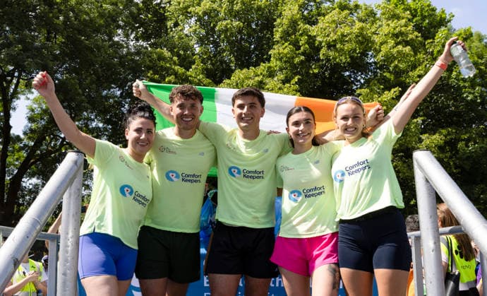 FTD Brothers Complete Their 32nd & Final Marathon Challenge Across Ireland for Dementia Research 28 5 2026 FTD brothers Jordan and Cian Adams celebrate with family FTD brothers Jordan and Cian Adams celebrate with family 28 5 2026  Copyright: x INPHO GracexHaltonx GH_13914 copy