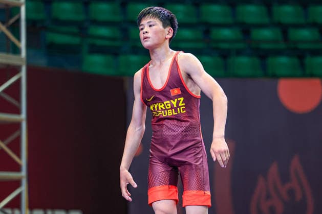 U17 Wrestling Asian Championships 45kg GR Arsen Malikovich Asankulov KGZ Copyright: xAmirrezaxAliasgarix xUnitedxWorlx Kadir Caliskan United World Wr