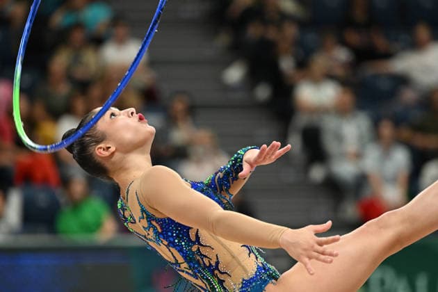 IPA85139234 - RAFFAELI Sofia (ITA) during European Championships in Rhythmic gymnastics, Rhythmische Sportgymnastik, RSG Gymnastics in Varna, Bulgaria, May 28 2026  Copyright: xFilippoxTomasi IPAxSportx xx 85139234