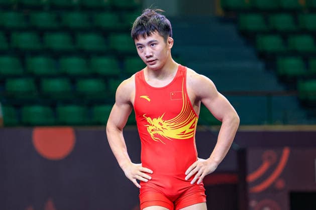 U17 Wrestling Asian Championships 60kg GR Wenshuo Fan CHN Copyright: xAmirrezaxAliasgarix xUnitedxWorlx Kadir Caliskan United World Wr