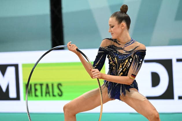 OTHER - Gymnastics - European Championships in Rhythmic gymnastics, Rhythmische Sportgymnastik, RSG Photo by IPA ABACAPRESS.COM85138701 - VARFOLOMEEV Darja (GER) during European Championships in Rhythmic Gymnastics, Gymnastics in Varna, Bulgaria, May 28 2026 Varna Bulgaria  Copyright: xIPAxSport ABACAx