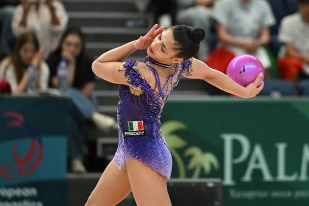OTHER - Gymnastics - European Championships in Rhythmic gymnastics, Rhythmische Sportgymnastik, RSG Photo by IPA ABACAPRESS.COM85138703 - RAFFAELI Sofia (ITA) during European Championships in Rhythmic Gymnastics, Gymnastics in Varna, Bulgaria, May 28 2026 Varna Bulgaria  Copyright: xIPAxSport ABACAx