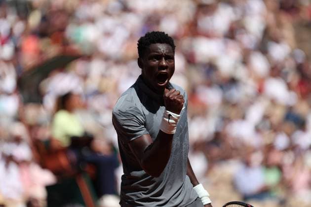 ROLAND GARROS PHOTOPQR LE PARISIEN LP Arnaud Journois (Staff) ; PARIS ; 28 05 2026 ; Paris. Stade Roland Garros, le 28 mai 2026. Tennis. Internationaux de France. Simple Messieurs - 2ème tour - Court Suzanne Lenglen - Moise Kouame vs Adolfo Daniel Vallejo. Ici Moise Kouame. Photo Le Parisien Arnaud Journois - Roland Garros French Open tennis tournament, in Paris, France, on 28 May 2026 PARIS 75 France  Copyright: xPHOTOPQR LExPARISIEN MAXPPPxLPx xArnaudxJournoisx(Staff)x 20260528LPA7545 20260528LPA7545