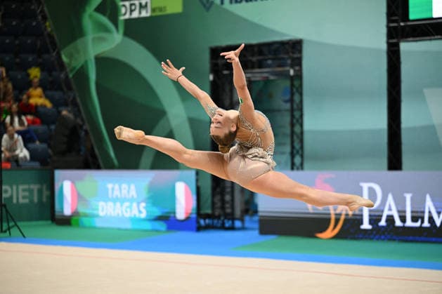 OTHER - Gymnastics - European Championships in Rhythmic gymnastics, Rhythmische Sportgymnastik, RSG Photo by IPA ABACAPRESS.COM85139232 - DRAGAS Tara (ITA) during European Championships in Rhythmic Gymnastics, Gymnastics in Varna, Bulgaria, May 28 2026 Varna Bulgaria  Copyright: xIPAxSport ABACAx