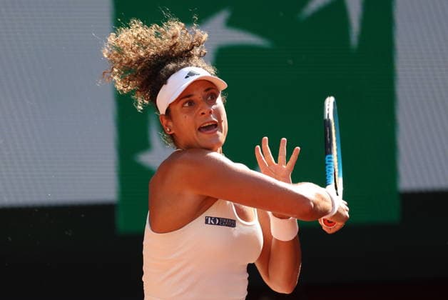 ROLAND GARROS 2026 Thierry Larret MAXPPP - PARIS (75) 28 05 2026 Thierry Larret Maxppp. Tennis. Roland Garros 2026. Internationaux de France de tennis. Stade Roland Garros, Paris (75). Le 28 Mai. Court Suzanne LENGLENN : Coco GAUFF (USA) vs Mayar SHERIF (EGY). PARIS (75) STADE ROLAND GARROS PARIS ILE DE FRANCE FRANCE  Copyright: xMAXPPPxThierryxLarretx TLR202605287698 TLR202605287698