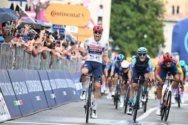 28-05-2026 Giro D italia; Tappa 18 Fai Della Paganella - Pieve Di Soligo; 2026, Soudal - Quick Step; Magnier, Paul; Pieve Di Soligo; 