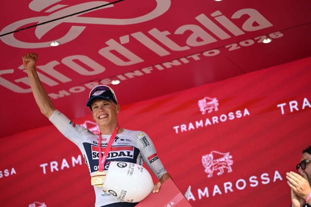 28-05-2026 Giro D italia; Tappa 18 Fai Della Paganella - Pieve Di Soligo; 2026, Soudal - Quick Step; Magnier, Paul; Pieve Di Soligo; 