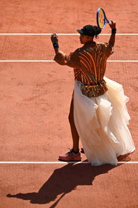 French Open - Naomi Osaka Naomi Osaka (JPN) during her second round match at the 2026 Roland-Garros tournament in Paris, FRANCE, on May 28, 2026. Photo by Corinne Dubreuil ABACAPRESS.COM Paris France  Copyright: xDubreuilxCorinne ABACAx