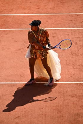 French Open - Naomi Osaka Naomi Osaka (JPN) during her second round match at the 2026 Roland-Garros tournament in Paris, FRANCE, on May 28, 2026. Photo by Corinne Dubreuil ABACAPRESS.COM Paris France  Copyright: xDubreuilxCorinne ABACAx
