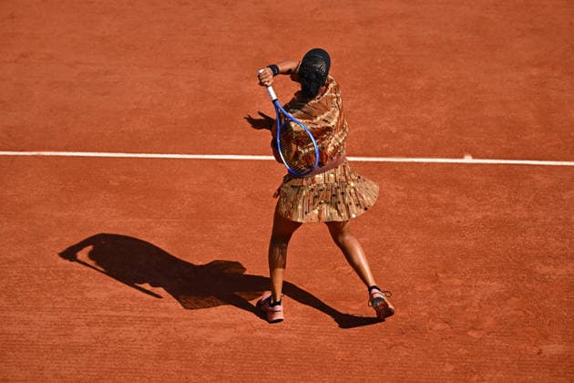 French Open - Naomi Osaka Naomi Osaka (JPN) during her second round match at the 2026 Roland-Garros tournament in Paris, FRANCE, on May 28, 2026. Photo by Corinne Dubreuil ABACAPRESS.COM Paris France  Copyright: xDubreuilxCorinne ABACAx