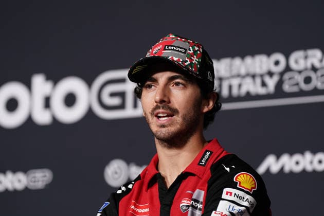 Foto Costanza Benvenuti LaPresse 28.05.2026 - Motociclismo - Motomondiale 2026 - GRAN PREMIO D ITALIA BREMBO - Autodromo Internazionale del Mugello - Conferenza piloti nella foto: Francesco Bagnaia - Ducati Lenovo Photo Costanza Benvenuti LaPresse 2026 28 MAY - Sport - Motorcycling - Motomondiale 2026 - GRAN PREMIO D ITALIA BREMBO - Autodromo Internazionale del Mugello - Conference with pilots in the photo: Francesco Bagnaia - Ducati Lenovo  Copyright: xCostanzaxBenvenutix-xLaPressex