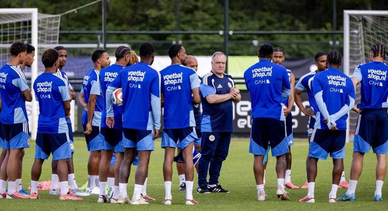 Football, FIFA World Cup 2026, Curacao national team, Training