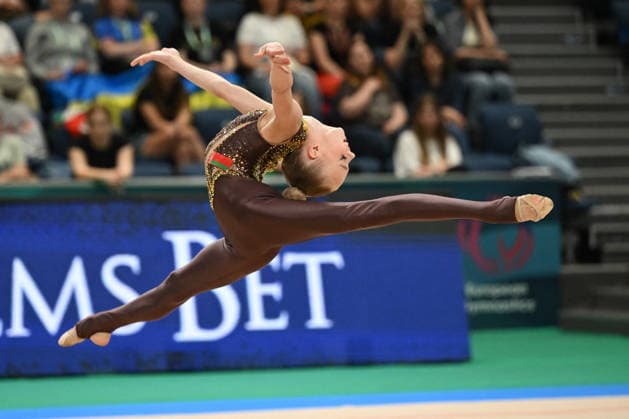 OTHER - Gymnastics - European Championships in Rhythmic gymnastics, Rhythmische Sportgymnastik, RSG Photo by IPA ABACAPRESS.COM85142818 - BABKEVICH Kira (BLR) during European Championships in Rhythmic Gymnastics, Gymnastics in Varna, Bulgaria, May 28 2026 Varna Bulgaria  Copyright: xIPAxSport ABACAx