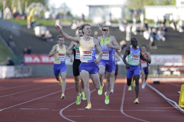 Trond Mohn Games 2026 Bergen 20260528 Tobias Gronstad wins 800 meters during the Trond Mohn Games athletics event at Fana Stadium in Bergen Photo Paul S Amundsen NTB Bergen Norway EDITORIAL USE ONLY RESTRICTED USE FOR BETTING COMPANIES  Copyright: xPaulxS.xAmundsenx xNTBx