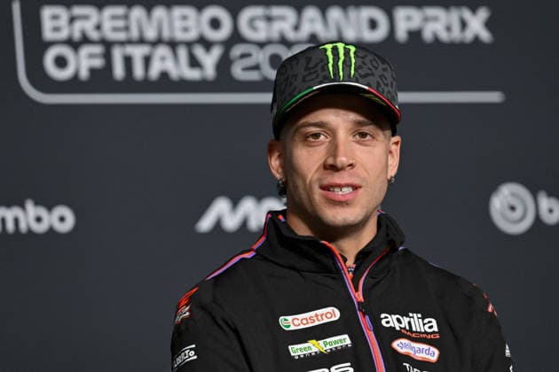 MOTORI - MotoGP - Italian Grand Prix - press conference, PK, Pressekonferenz and Riders track familiarization Photo by IPA ABACAPRESS.COM85142956 - Italian rider Marco Bezzecchi of Aprilia Racing during Gran Premio d Italia - Press conference and Riders track familiarization, MotoGP World Championship, WM, Weltmeisterschaft in Mugello, Italy, May 28 2026 Mugello Italy  Copyright: xIPAxSport ABACAx