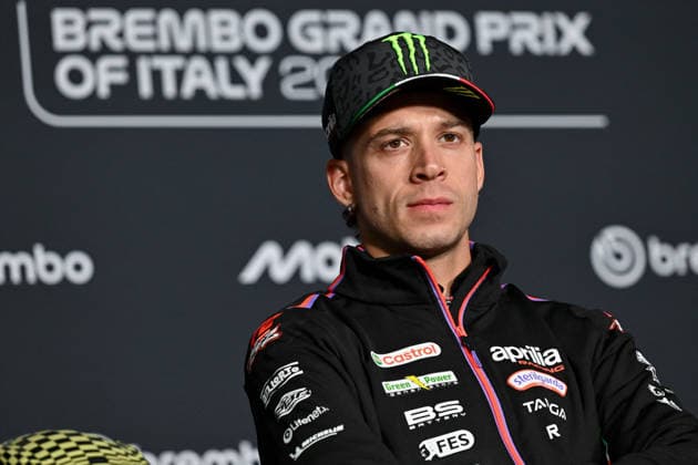 MOTORI - MotoGP - Italian Grand Prix - press conference, PK, Pressekonferenz and Riders track familiarization Photo by IPA ABACAPRESS.COM85143151 - Italian rider Marco Bezzecchi of Aprilia Racing attends the pre-event press conference during Gran Premio d Italia - Press conference and Riders track familiarization, MotoGP World Championship, WM, Weltmeisterschaft in Mugello, Italy, May 28 2026 Mugello Italy  Copyright: xIPAxSport ABACAx