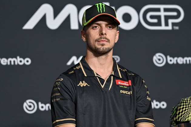 IPA85143158 - Italian rider Fabio Di Giannantonio of Pertamina Enduro VR46 Racing Team attends the pre-event press conference, PK, Pressekonferenz during Gran Premio d Italia - Press conference and Riders track familiarization, MotoGP World Championship, WM, Weltmeisterschaft in Mugello, Italy, May 28 2026  Copyright: xLisaxGuglielmi IPAxSportx xx 85143158