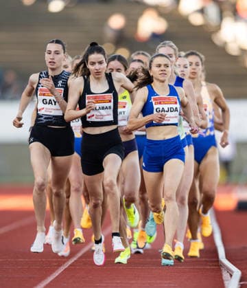 260528 Sylwana Gajda of Poland competes in women™s 1500 meter during the Trond Mohn Games on May 28, 2026 in Bergen Photo Marius Simensen BILDBYRAN COP 238 MM0068 athletics bbeng friidrett friidrott norge norway trond mohn games Dam kvinner Women  Copyright: MARIUSxSIMENSEN BB260528ZG029