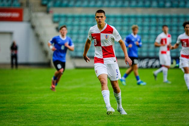 UEFA Under-17 European Championship, EM, Europameisterschaft Estonia 2026 Toni Ruso in action during the UEFA Under-17 European Championship Group-A match between Estonia U-17 vs Croatia U-17 national teams, Tallinn Estonia 28.05.2026 Tallinn A Le Coq Arena Estonia Copyright: xMaurixLevandix