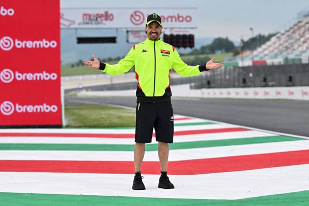 IPA85143580 - Italian rider Franco Morbidelli of Pertamina Enduro VR46 Racing Team during riders track familiarization during Gran Premio d Italia - press conference, PK, Pressekonferenz and Riders track familiarization, MotoGP World Championship, WM, Weltmeisterschaft in Mugello, Italy, May 28 2026  Copyright: xLisaxGuglielmi IPAxSportx xx 85143580