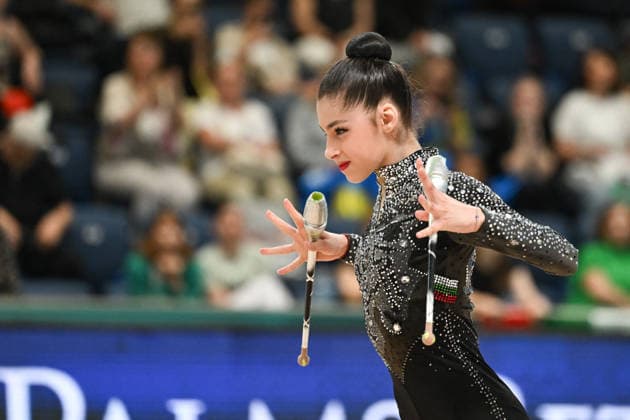 OTHER - Gymnastics - European Championships in Rhythmic gymnastics, Rhythmische Sportgymnastik, RSG Photo by IPA ABACAPRESS.COM85143623 - EMILOVA Dea (BUL) during European Championships in Rhythmic Gymnastics, Gymnastics in Varna, Bulgaria, May 28 2026 Varna Bulgaria  Copyright: xIPAxSport ABACAx