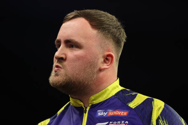 RECORD DATE NOT STATED 28th May 2026, The 02 Arena, London, England; 2026 PDC Bet MGM Premier League Darts Final; Luke Littler looks on during his match against Gerwyn Price HenningxvonxJagow