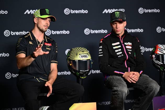 MotoGP of Italy - Previews Fabio Di Giannantonio of Pertamina Enduro VR46 speaks during an official press conference, PK, Pressekonferenz for the MotoGP Italian GP at Mugello Circuit in San Piero a Sieve, Italy, on May 28, 2026. San Piero a Sieve Italy  Copyright: xAndreaxDiodatox originalFilename:diodato-italiang260528_np7Qj.jpg