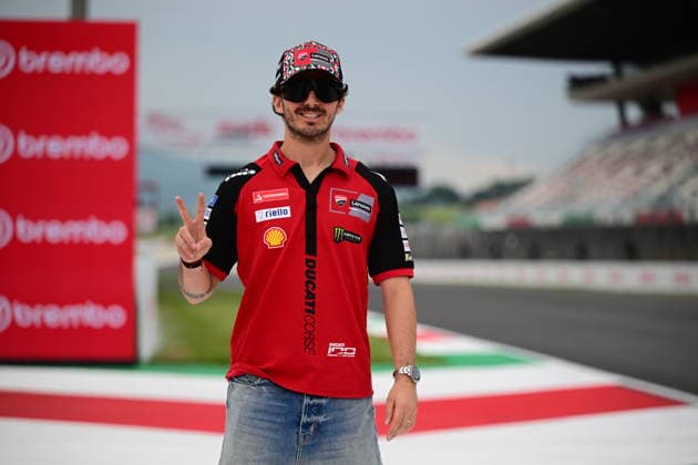 MotoGP of Italy - Previews Francesco Bagnaia of the Ducati Lenovo Team walks in the paddock during the MotoGP Italian Grand Prix at Mugello Circuit in San Piero a Sieve, Italy, on May 28, 2026. San Piero a Sieve Italy  Copyright: xAndreaxDiodatox originalFilename:diodato-italiang260528_npZaR.jpg