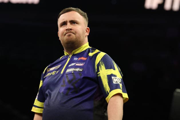 BetMGM Premier League Darts 28MAY26 Luke Littler during the BetMGM Premier League darts at the O2 Arena, London, UK on 28 May 2026. London O2 Arena London UK Editorial use only , Copyright: xChrisxSargeantx PSI-24296-0026