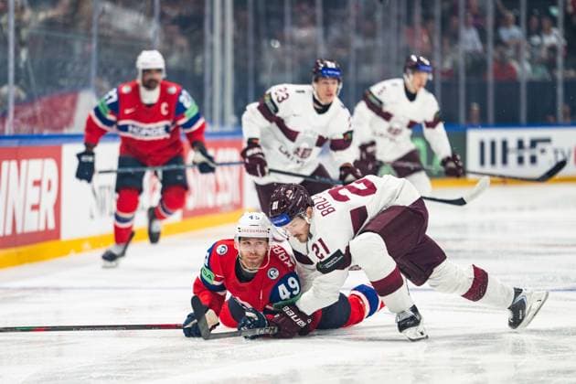 Ice hockey, World Championship, Norway - Latvia