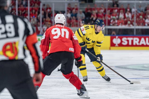 28 05 2026, Zurich, Swiss Life Arena, Ice Hockey World Championships Switzerland Sweden, 91 Carl Grundstrom Sweden Zurich Swiss Life Arena Zurich Switzerland Copyright: xJustPictures.ch StefanxEmchx jp-de-StEm-DSC0004620260528